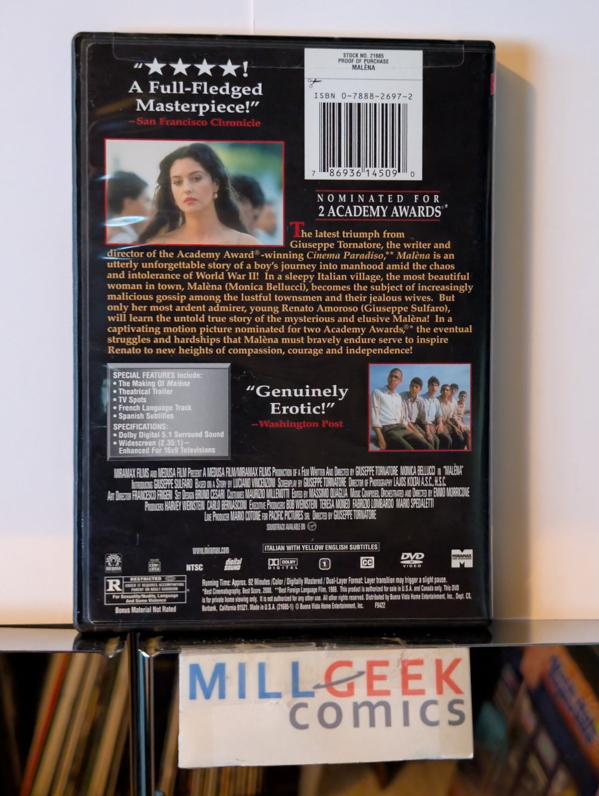 Malena - Monica Bellucci (DVD 2000) -JD