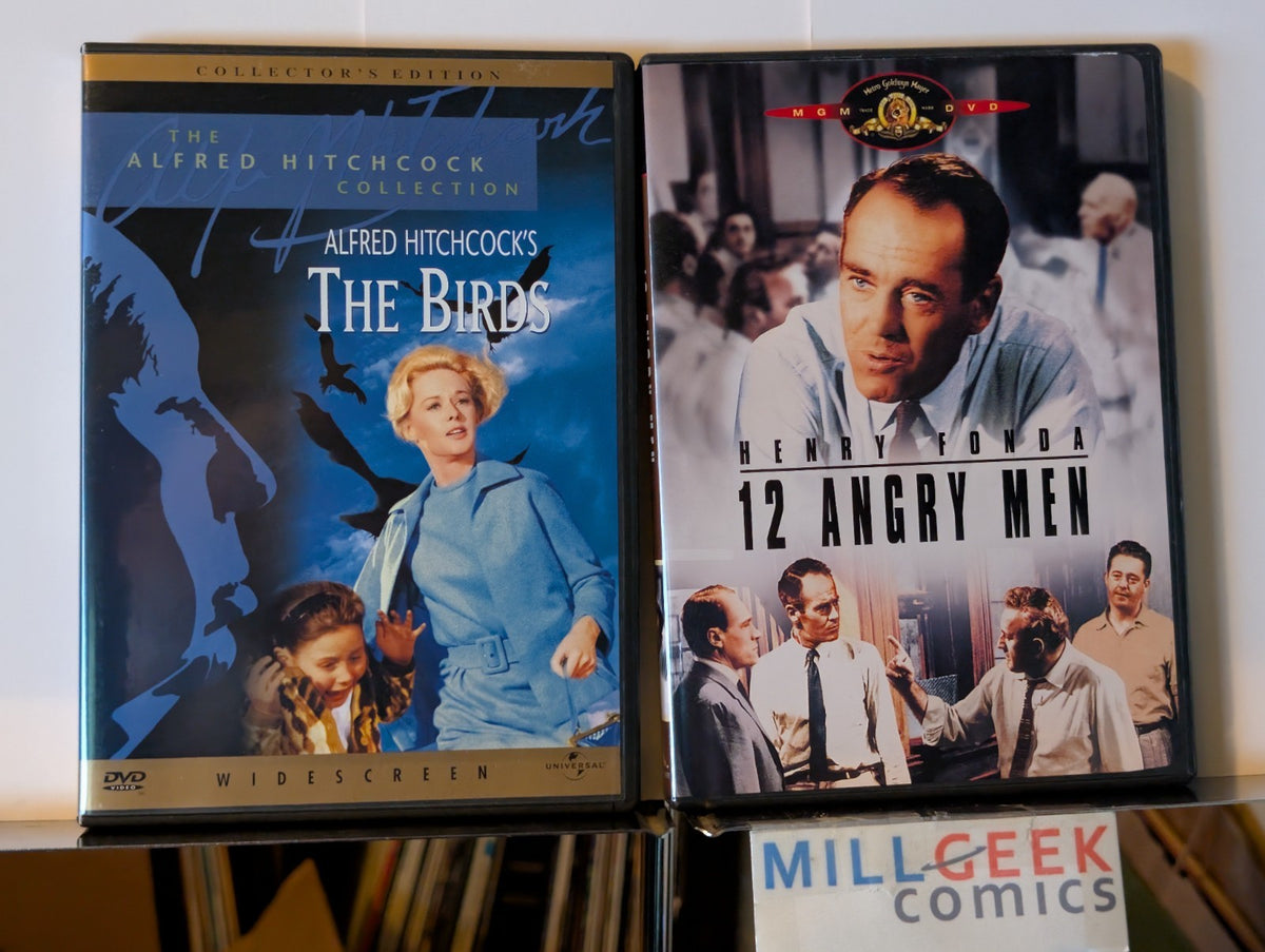 The Birds / 12 Angry Men, 2 Classic Movies (DVD) -JD