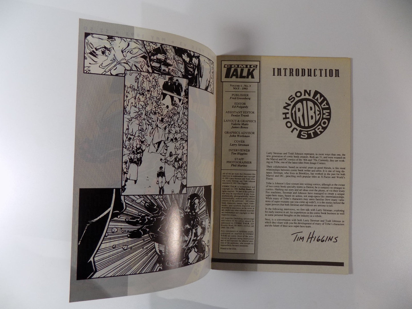 Comic Talk #3 May 1993 Fine/Very Fine