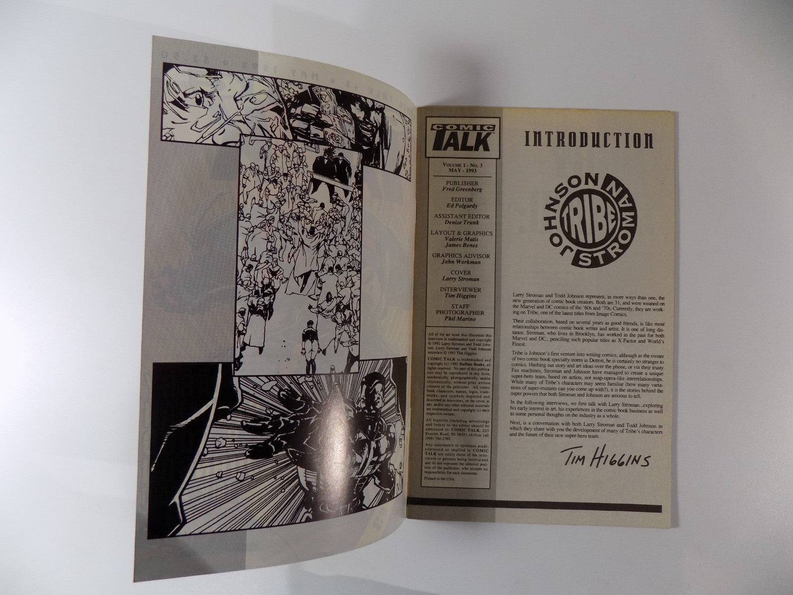 Comic Talk #3 May 1993 Fine/Very Fine