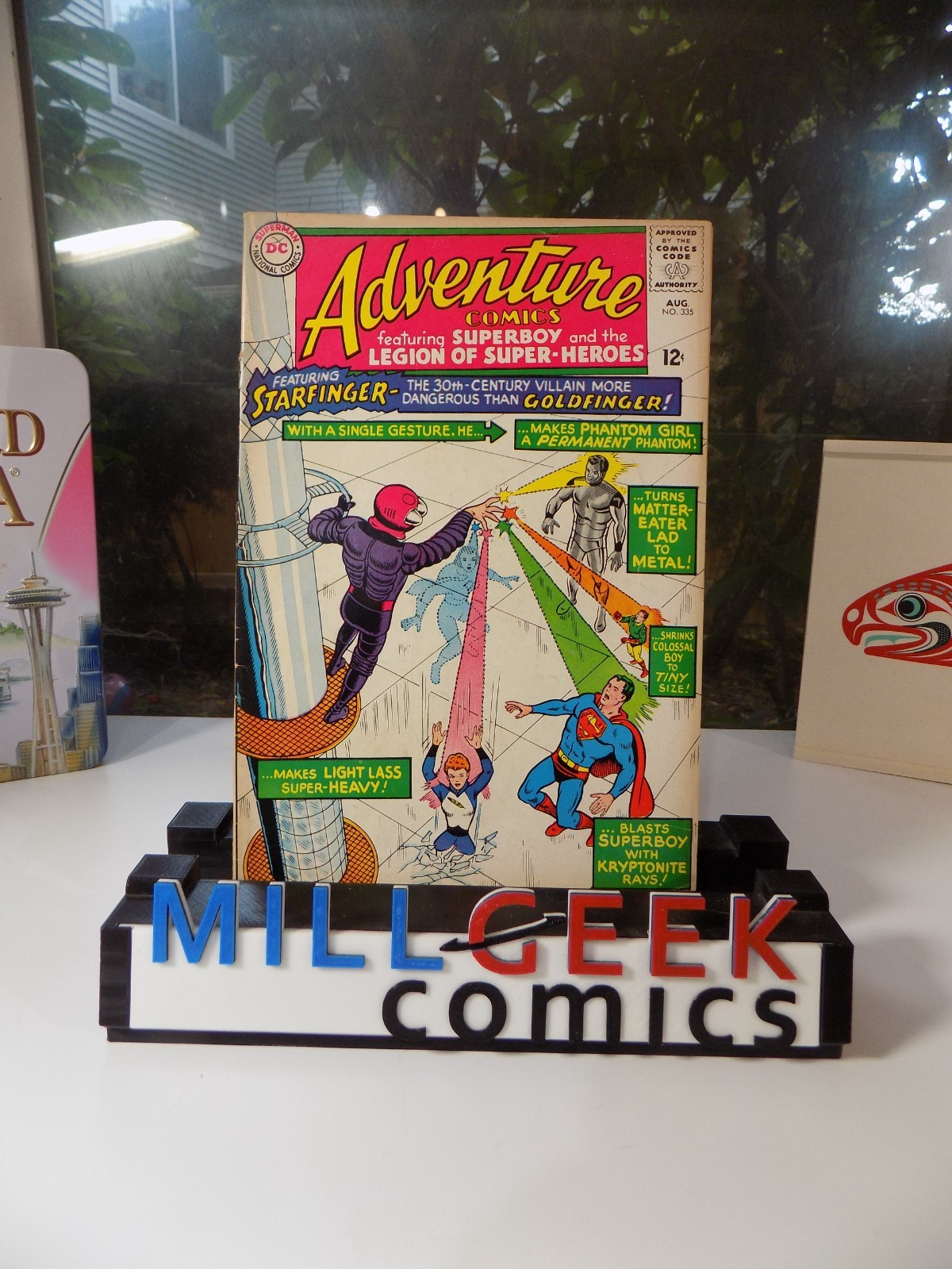 Adventure Comics #335 DC Comic Fine/Very Fine August 1965