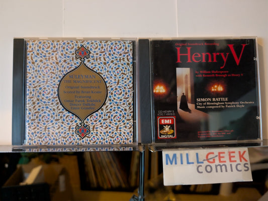 Soundtrack 2 CD Lot (Suleyman the Magnificent, Henry V) -JD