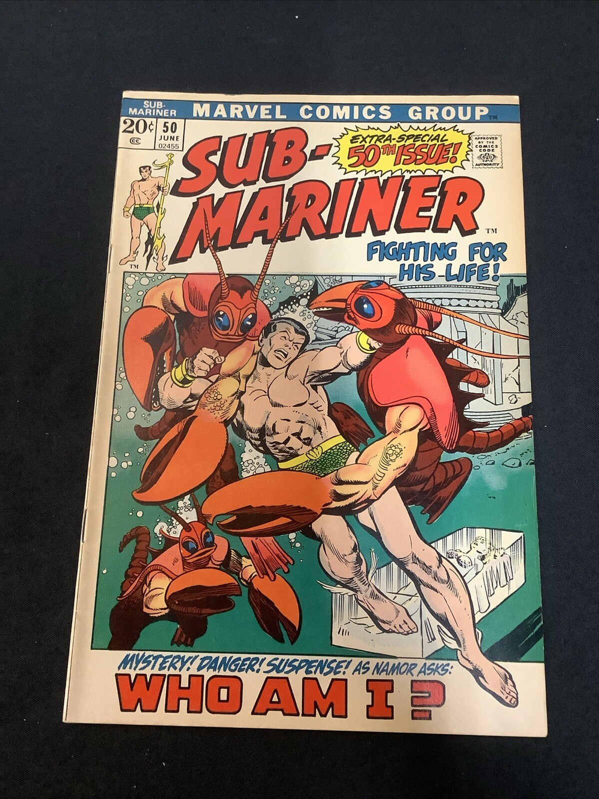 Sub-Mariner #50 (Marvel Comics June 1972) VF (8.0) 1st Appearance Of Namorita
