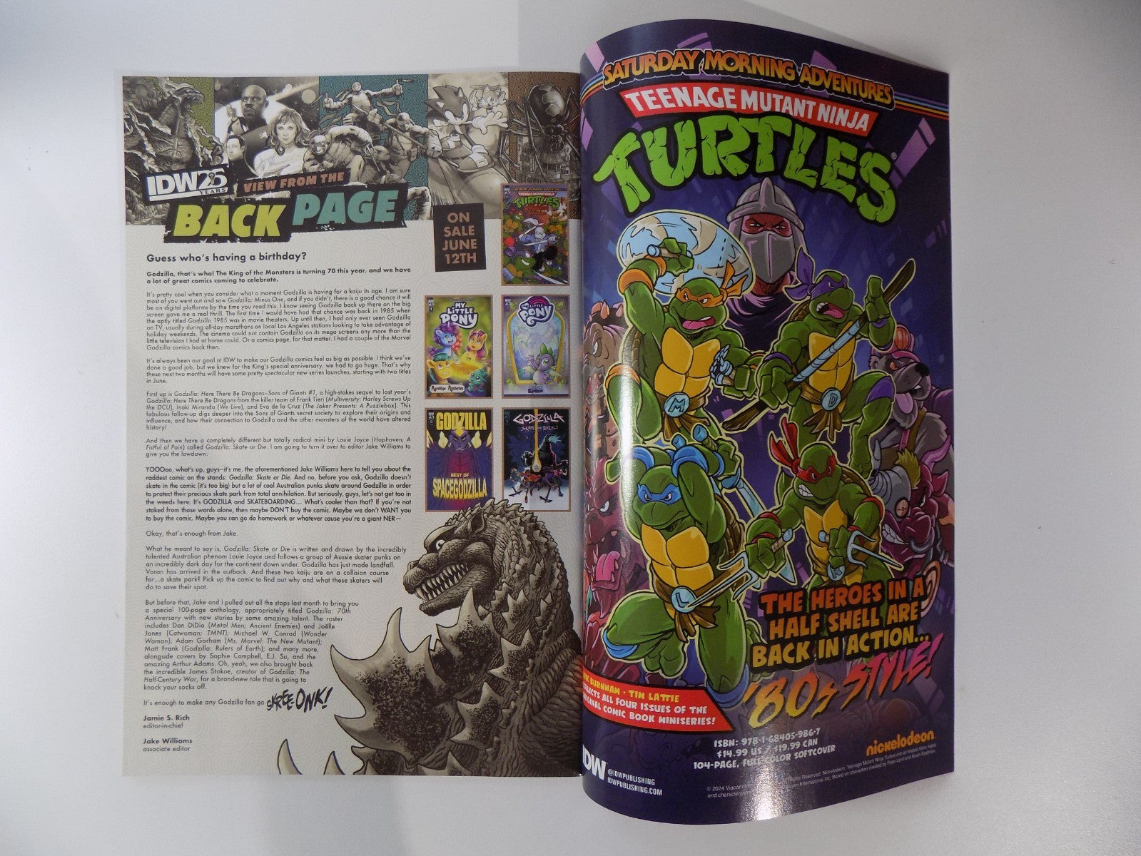 TMNT/Usagi Yojimbo Saturday Morning Adventures RI 1:50 Variant IDW Near Mint-