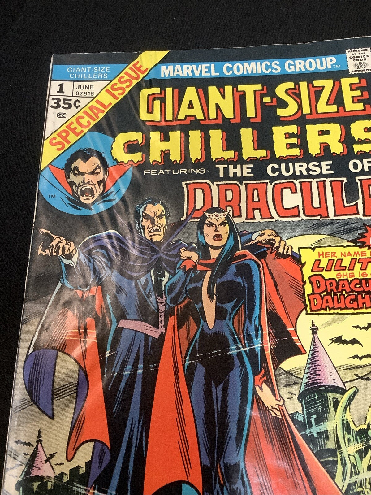 Giant-Size Chillers Featuring Dracula #1 (1974) VG/F (5.0) 1st App Lilith