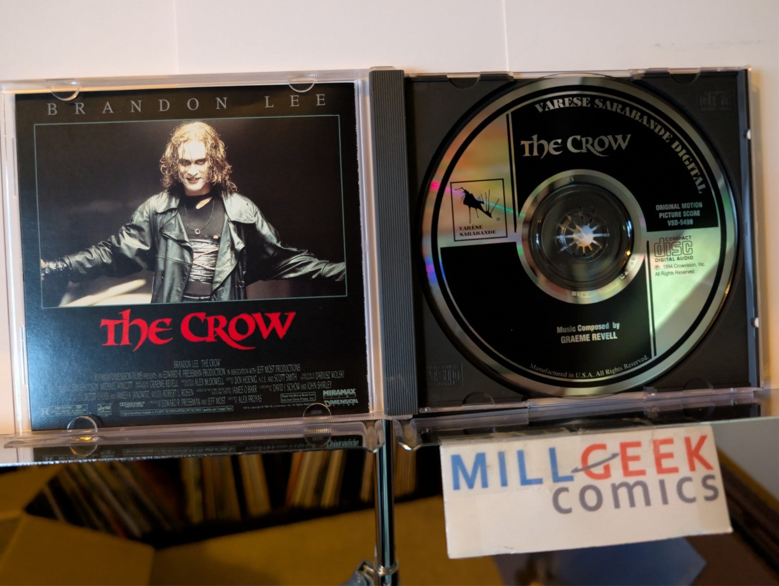 Movie Soundtrack 4 CD Lot (Priscilla, Kill Bill Vol 2, Fifth Element, Crow) -JD