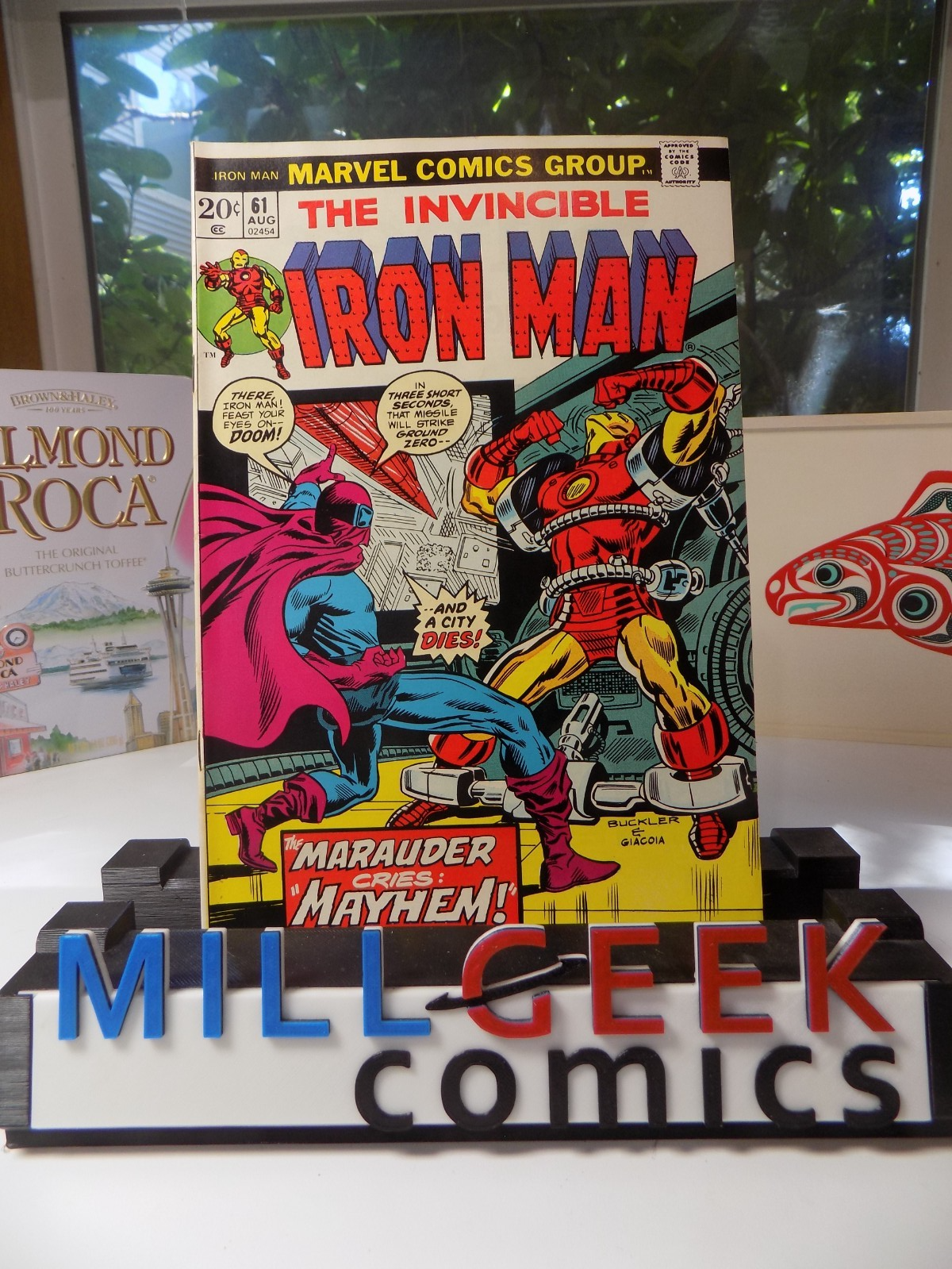 Iron Man #61 Marvel Comic August 1973 Very Fine+