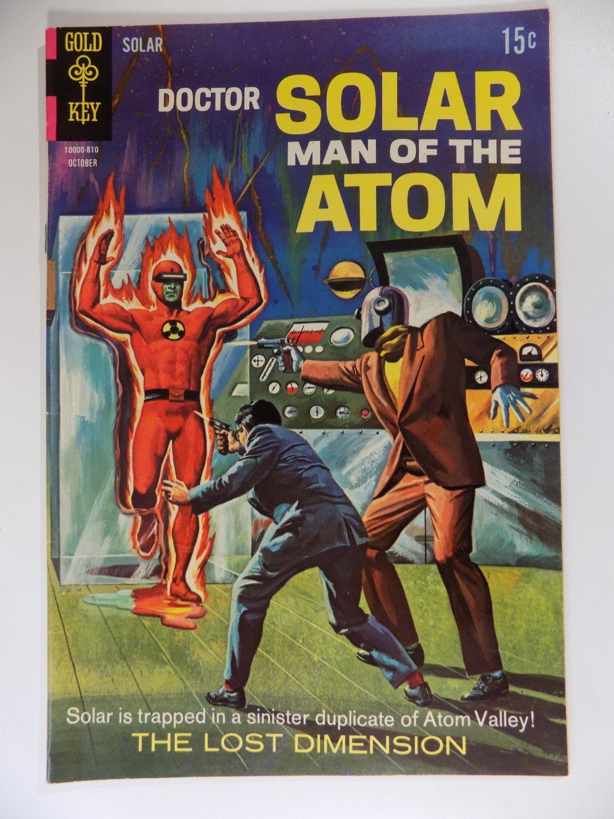 Doctor Solar #25 Gold Key Comic October 1968 Very Fine+