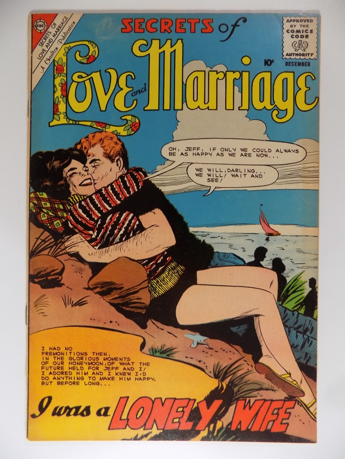 Secrets of Love and Marriage #22 Charlton Comic December 1960 Very Good+