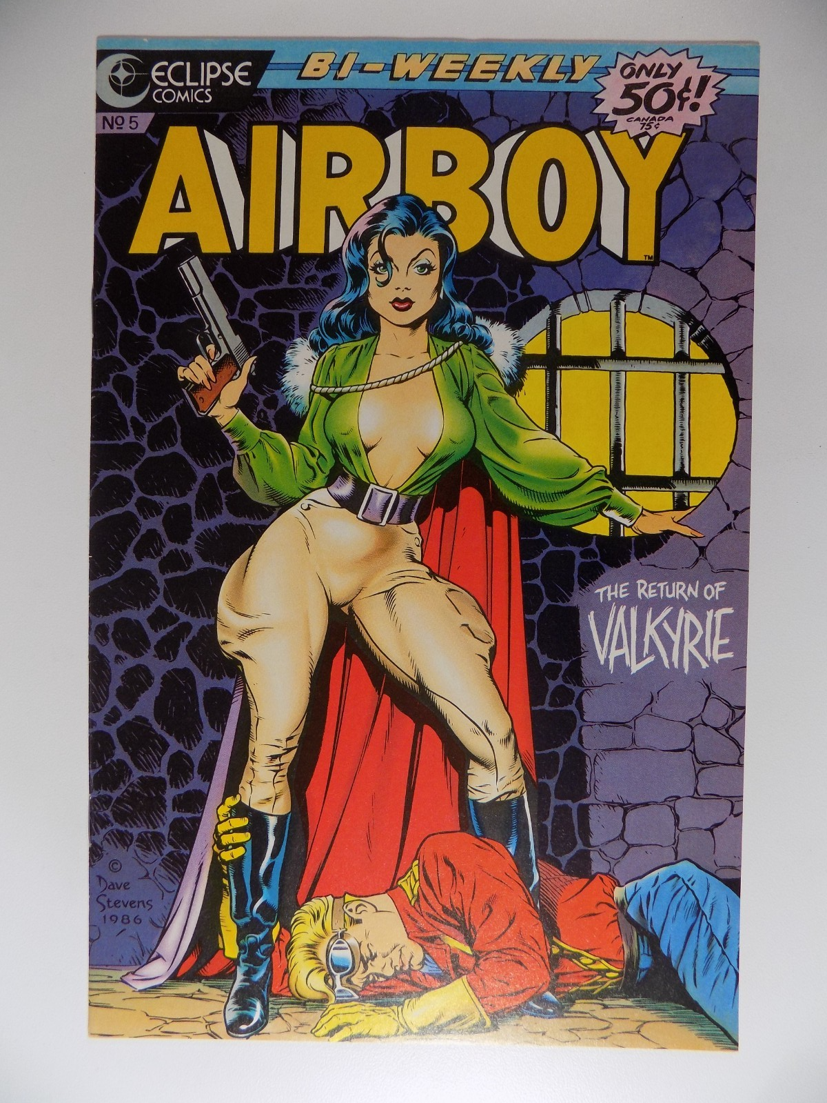 Airboy #5 Eclipse Comic NM- September 1986 Dave Stevens