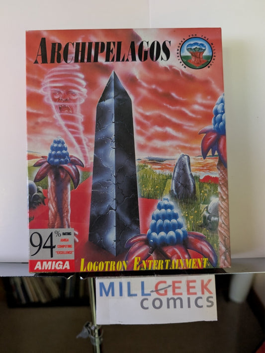 Archipelagos, Amiga, Big Box with Manual, NO DISKS -JD