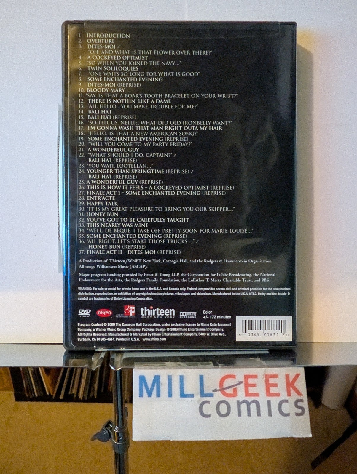 Divine Madness / John Denver Remembered / South Pacific (DVD) Like New -JD