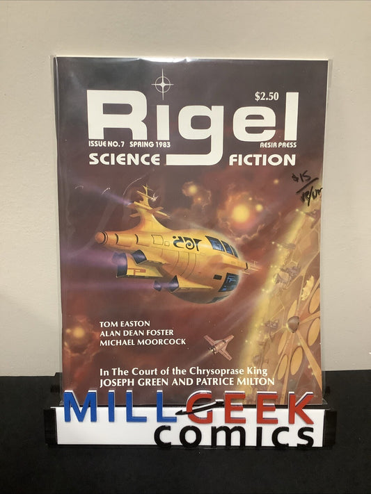 Rigel Science Fiction Magazine #7 VF/NM (9.0), Tom Easton/Alan Dean Foster