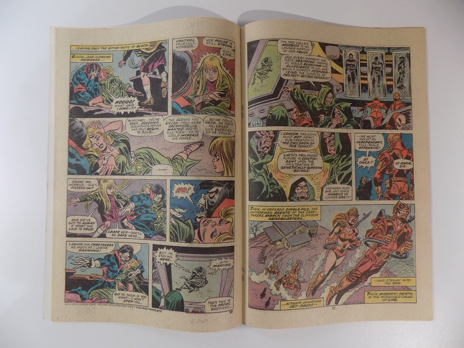 Adventure Into Fear #25 Marvel Comic December 1974 Near Mint-