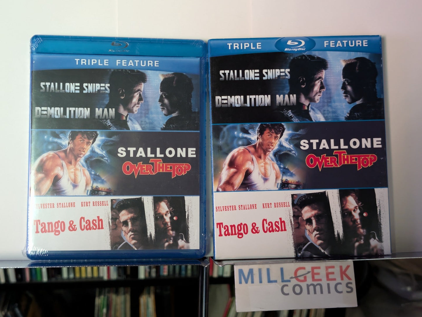 Demolition Man / Over the Top / Tango & Cash, Triple Feature (Blu-ray) -JD