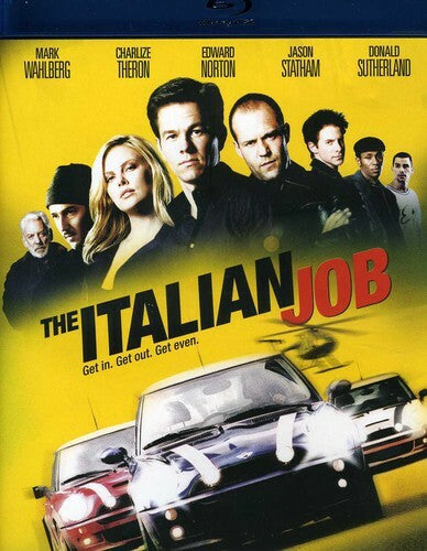 The Italian Job [Blu-Ray] Mark Wahlberg - Charlize Theron - NEW/SEALED JD
