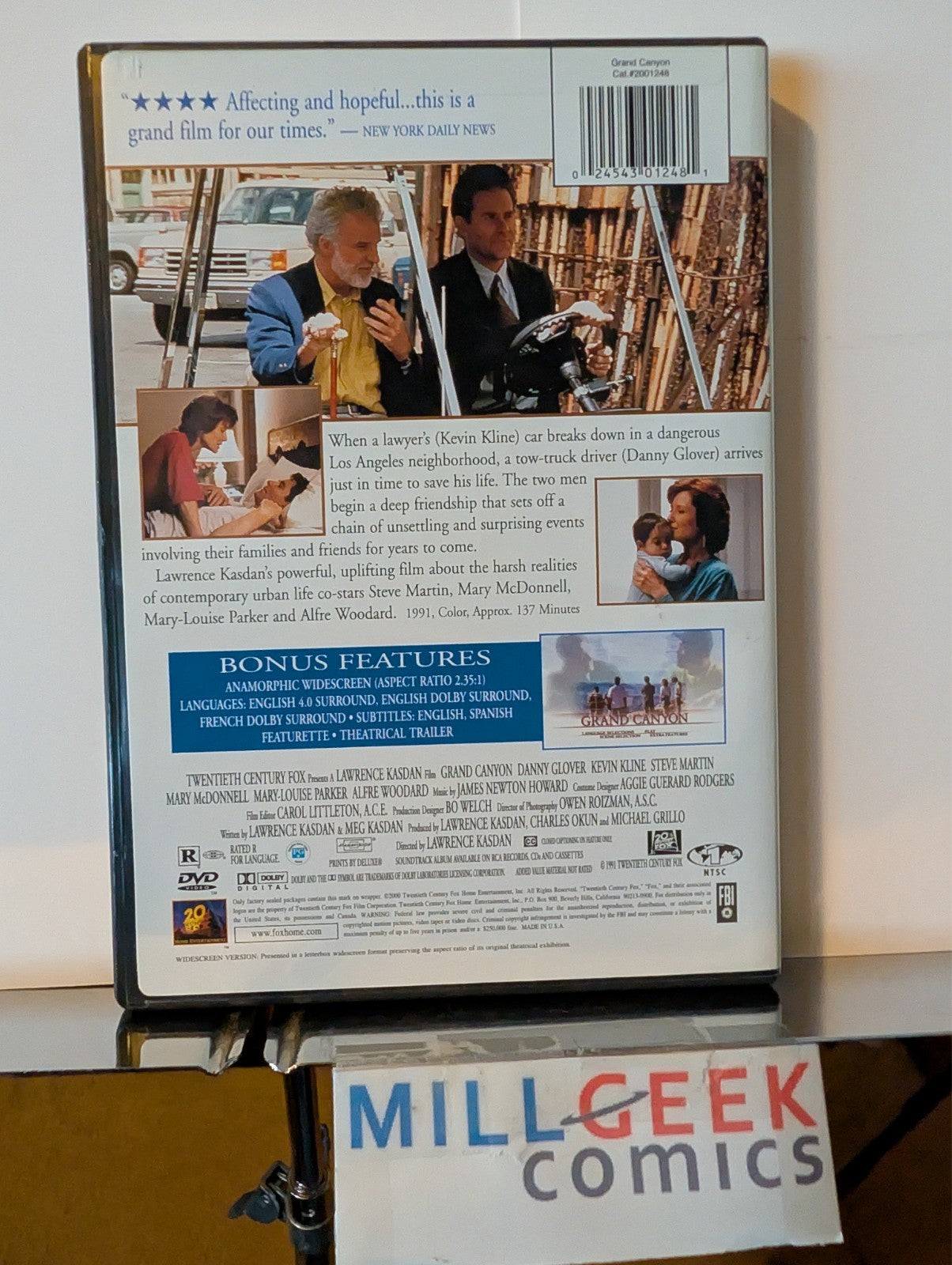 L.A. Story / Grand Canyon, 2 Steve Martin Movie Set (DVD) Like New -JD
