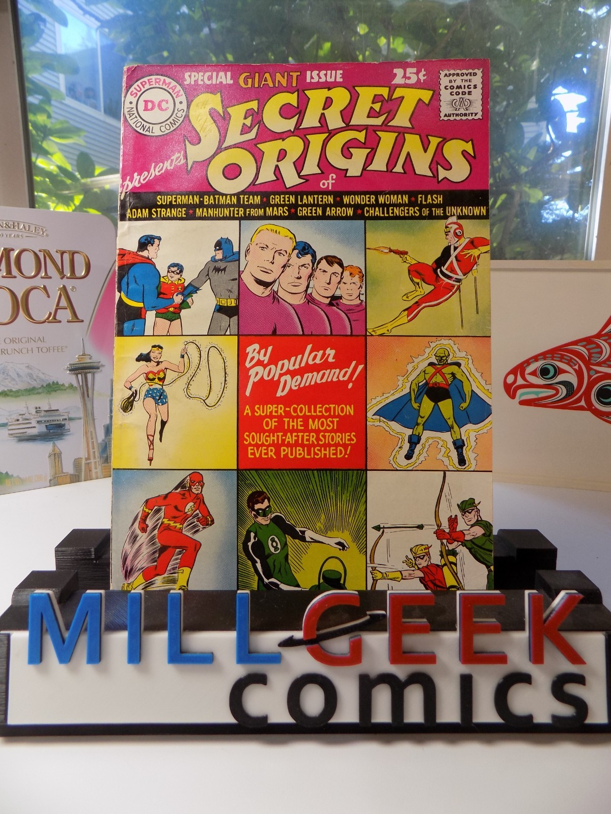 Secret Origins #1 DC Comic 1961 Fine-
