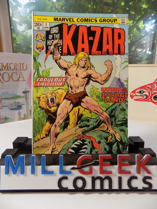 Ka-zar #1 Marvel Comic January 1974 Fine/Very Fine