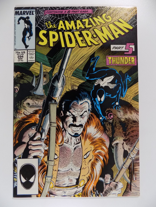 Amazing Spider-Man #294 Marvel Comic Near Mint+ November 1987