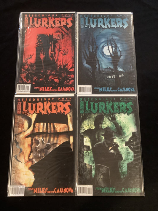 The Lurkers #1-4 Complete Comic Set, IDW Publishing, Steve Niles, 2004