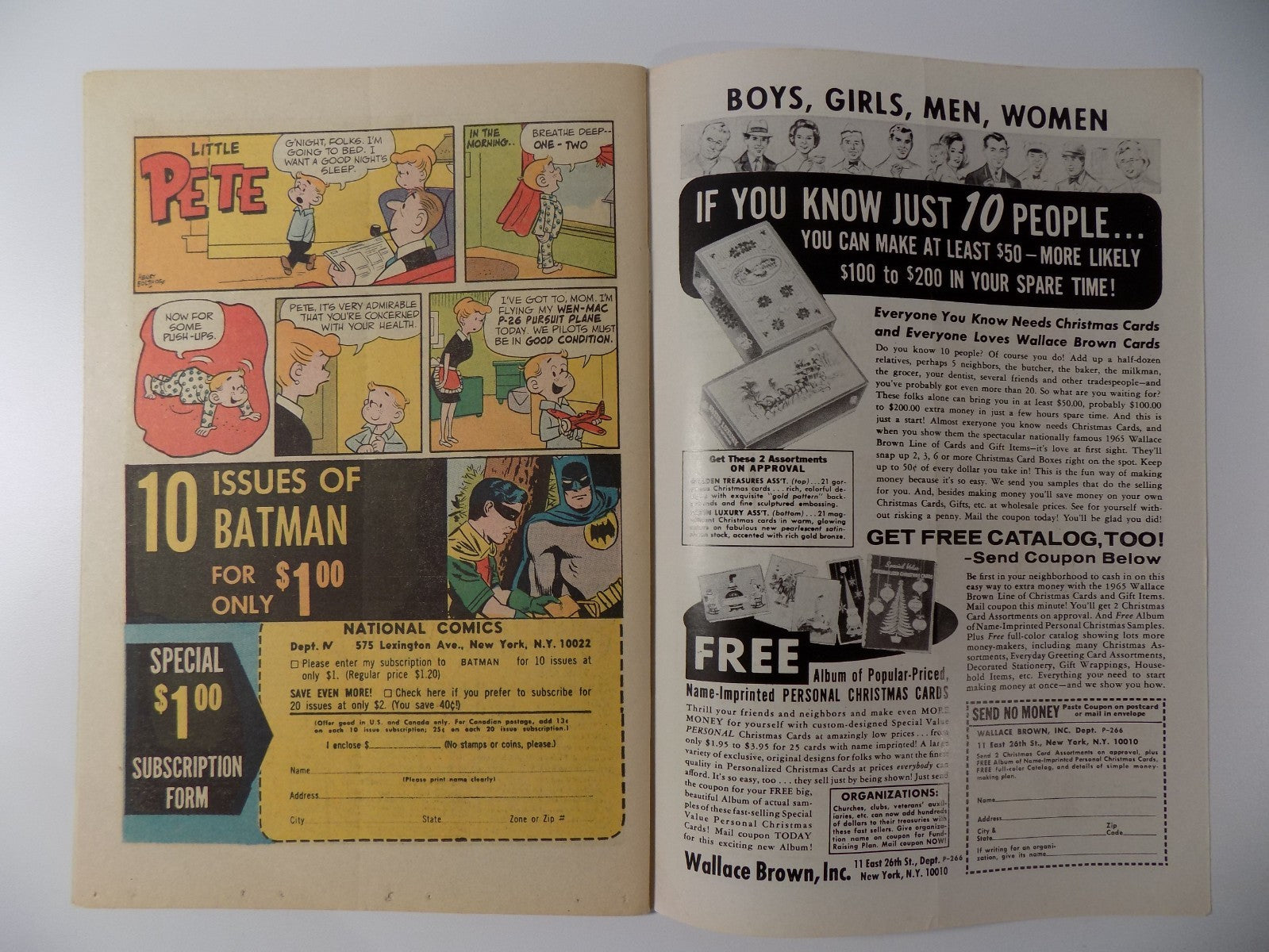 Batman #174 DC Comics Fine- September 1965