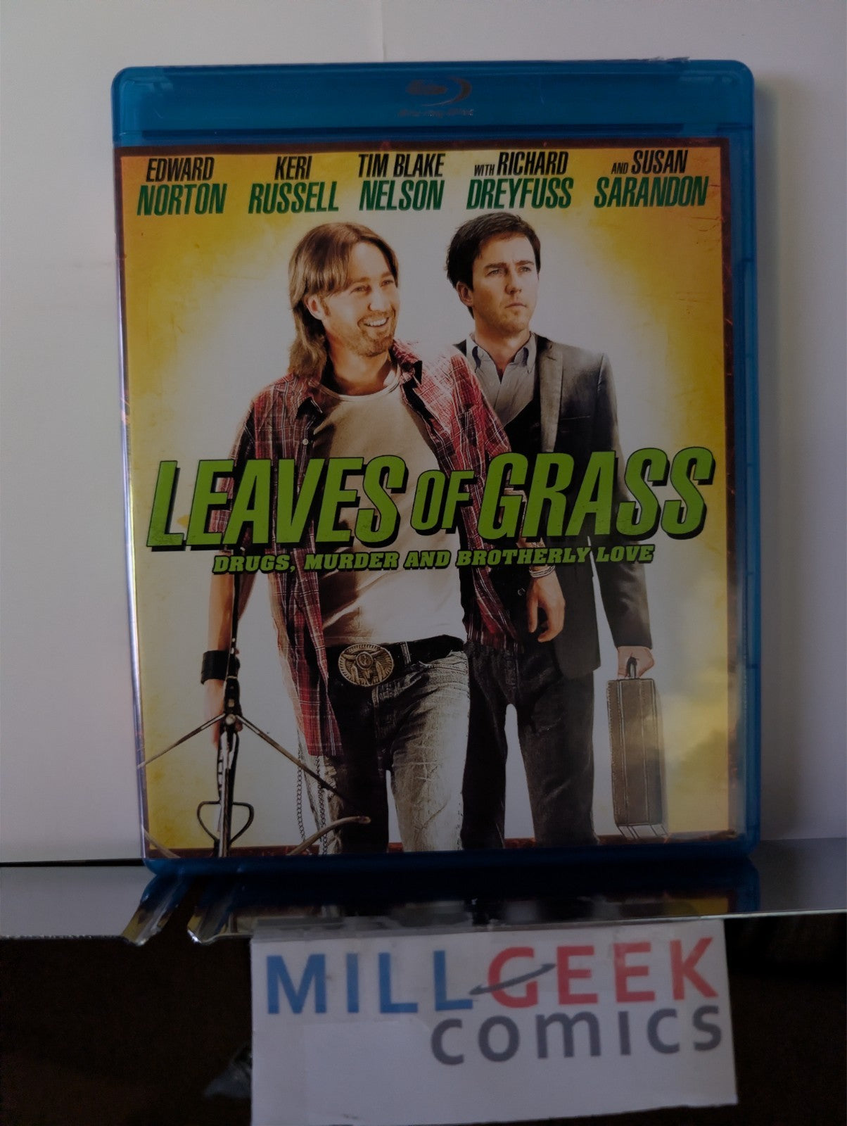 Masterminds / Leaves of Grass, 2 Comedy Movie Set (Blu-ray) -JD