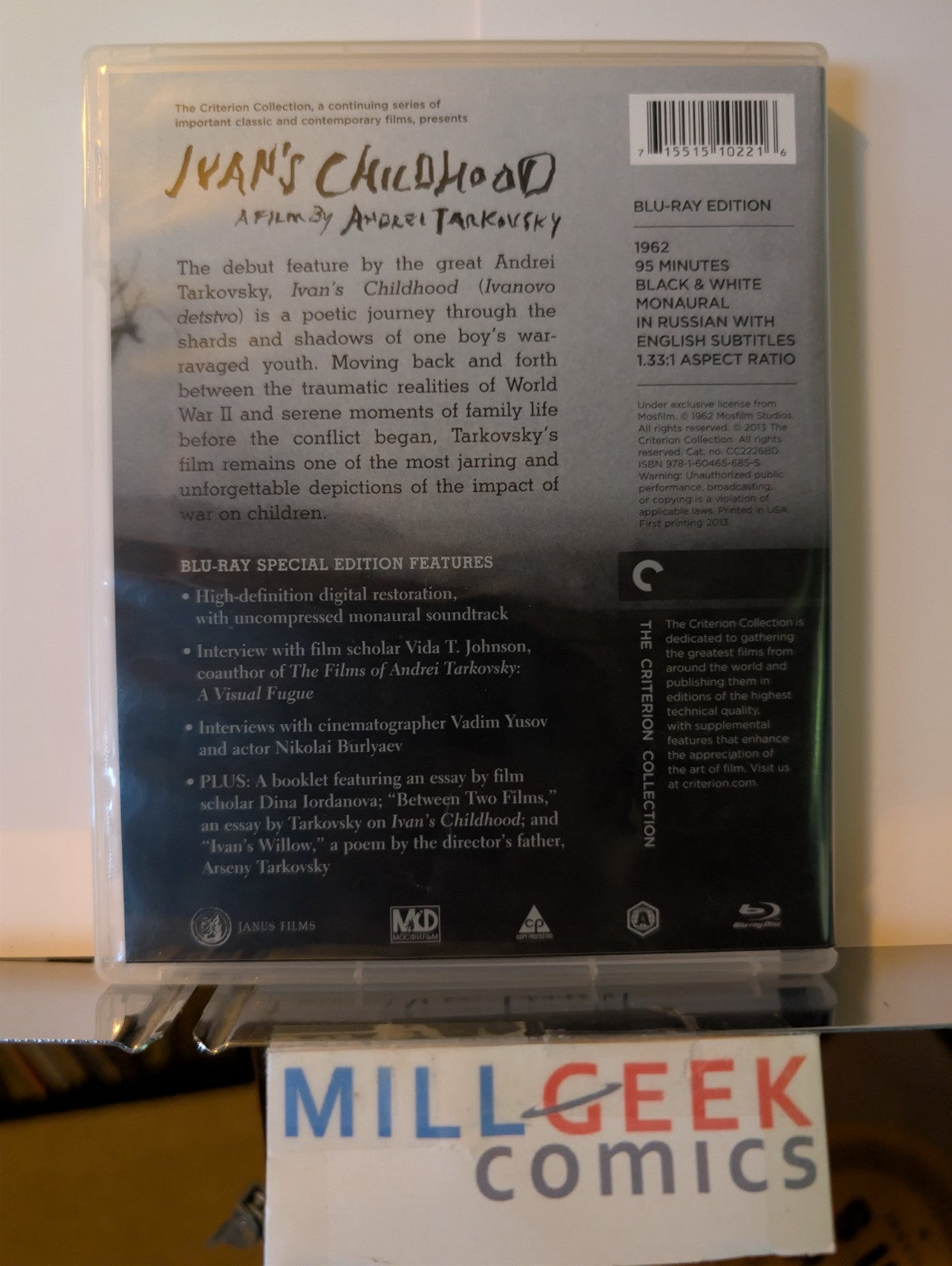Ivan's Childhood, Criterion Collection (Blu-ray) -JD