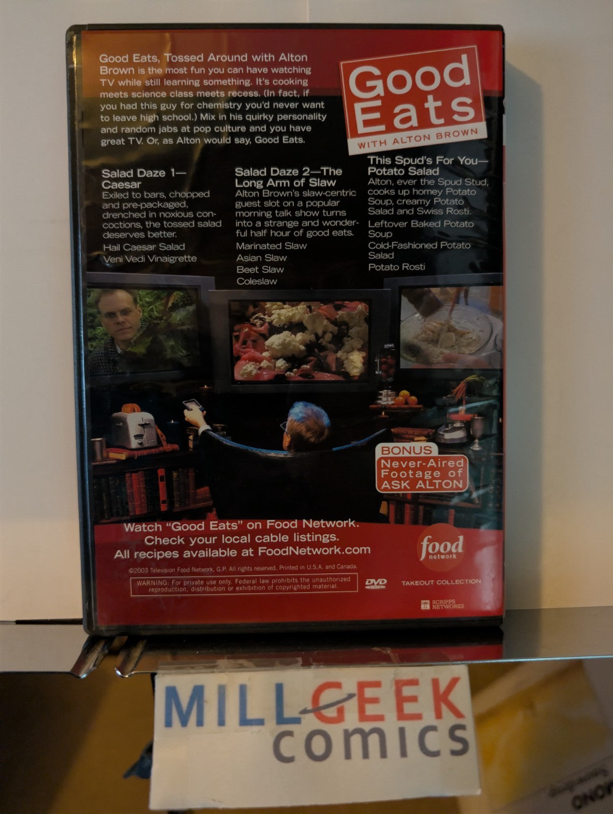 Good Eats with Alton Brown, Lot of 18 DVDs, Over 50 Episodes! (DVD) -JD