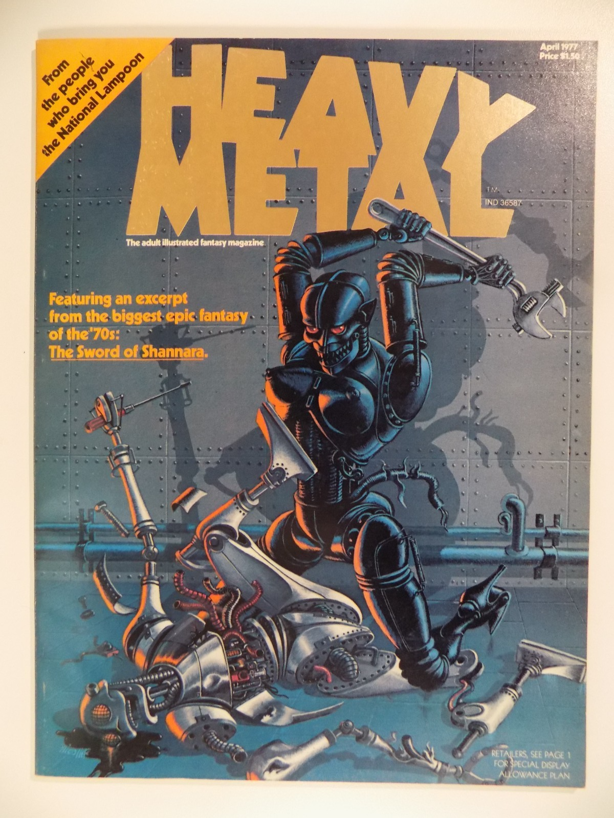 Heavy Metal #1 April 1977 Very Fine/Near Mint
