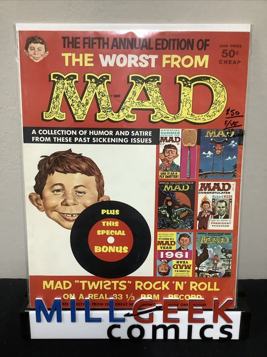 Mad Magazine The Worst From Mad Fifth Annual Edition, 7.0 (F/FV) No Record