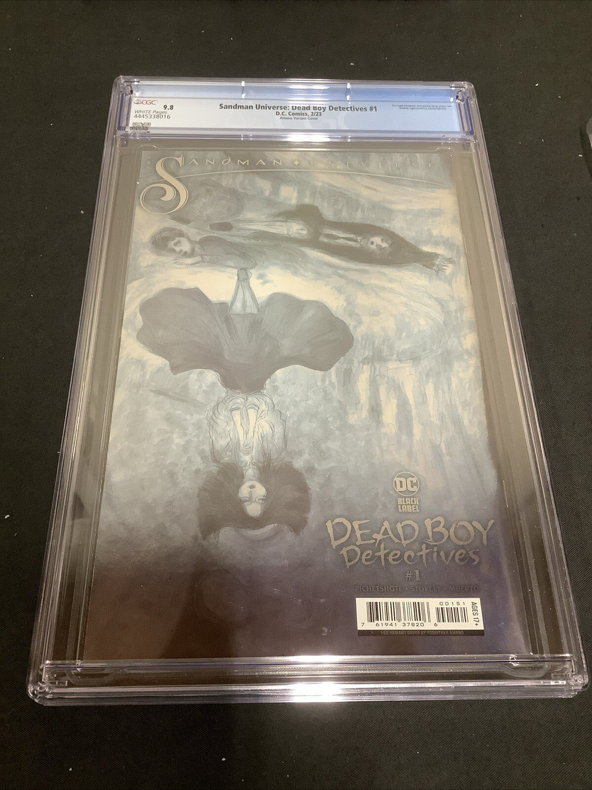 Sandman Universe Dead Boy Detectives #1 (2023) CGC Graded 9.8 (NM/M) Foil, 1:50