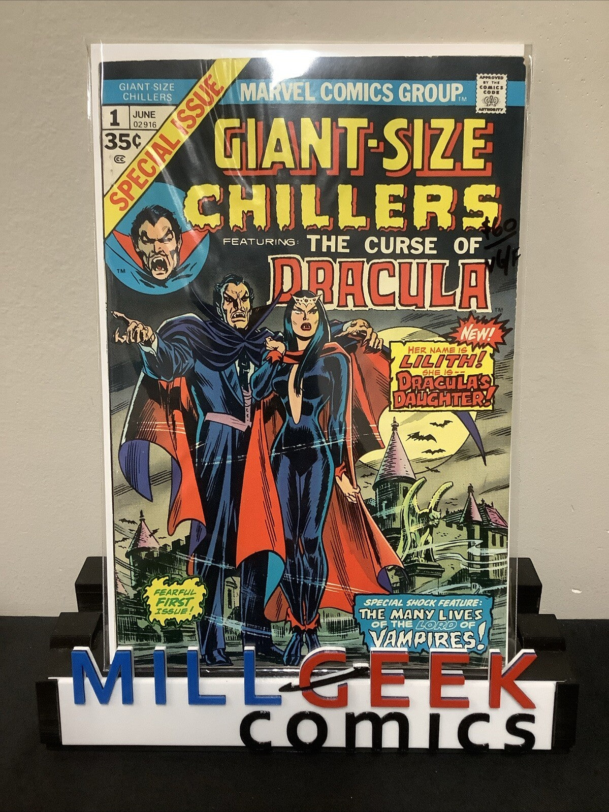 Giant-Size Chillers Featuring Dracula #1 (1974) VG/F (5.0) 1st App Lilith