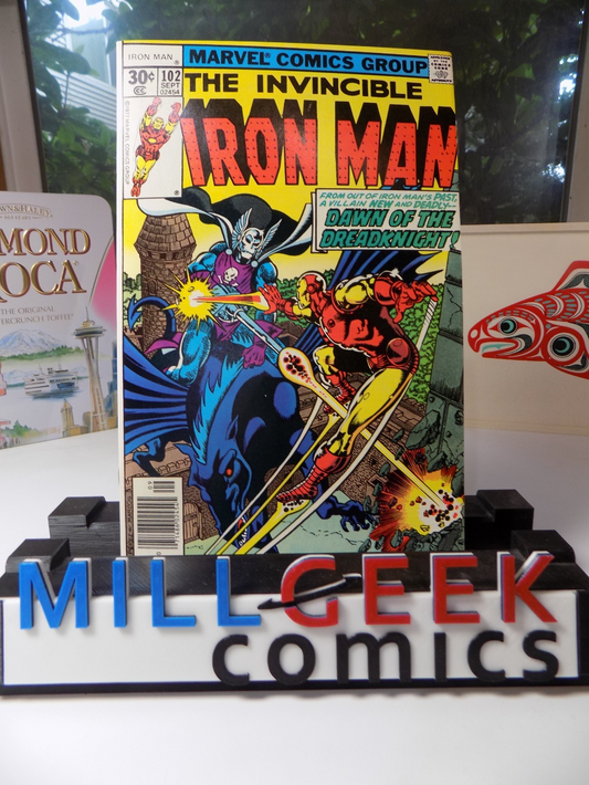 Iron Man #102 Marvel Comic September 1977 Very Fine
