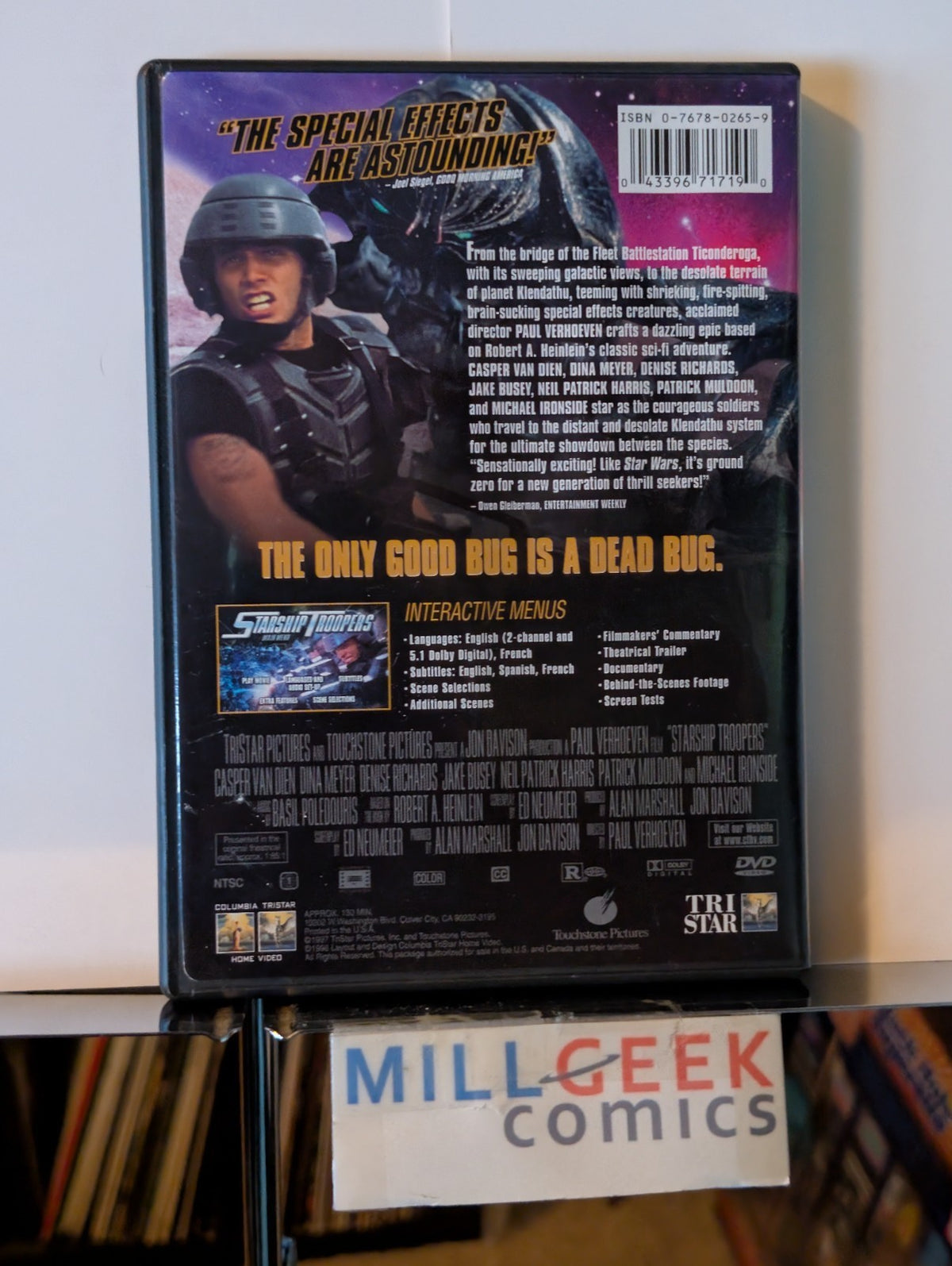 Starship Troopers / Stargate, 2 Sci-Fi Movie Set (DVD) -JD
