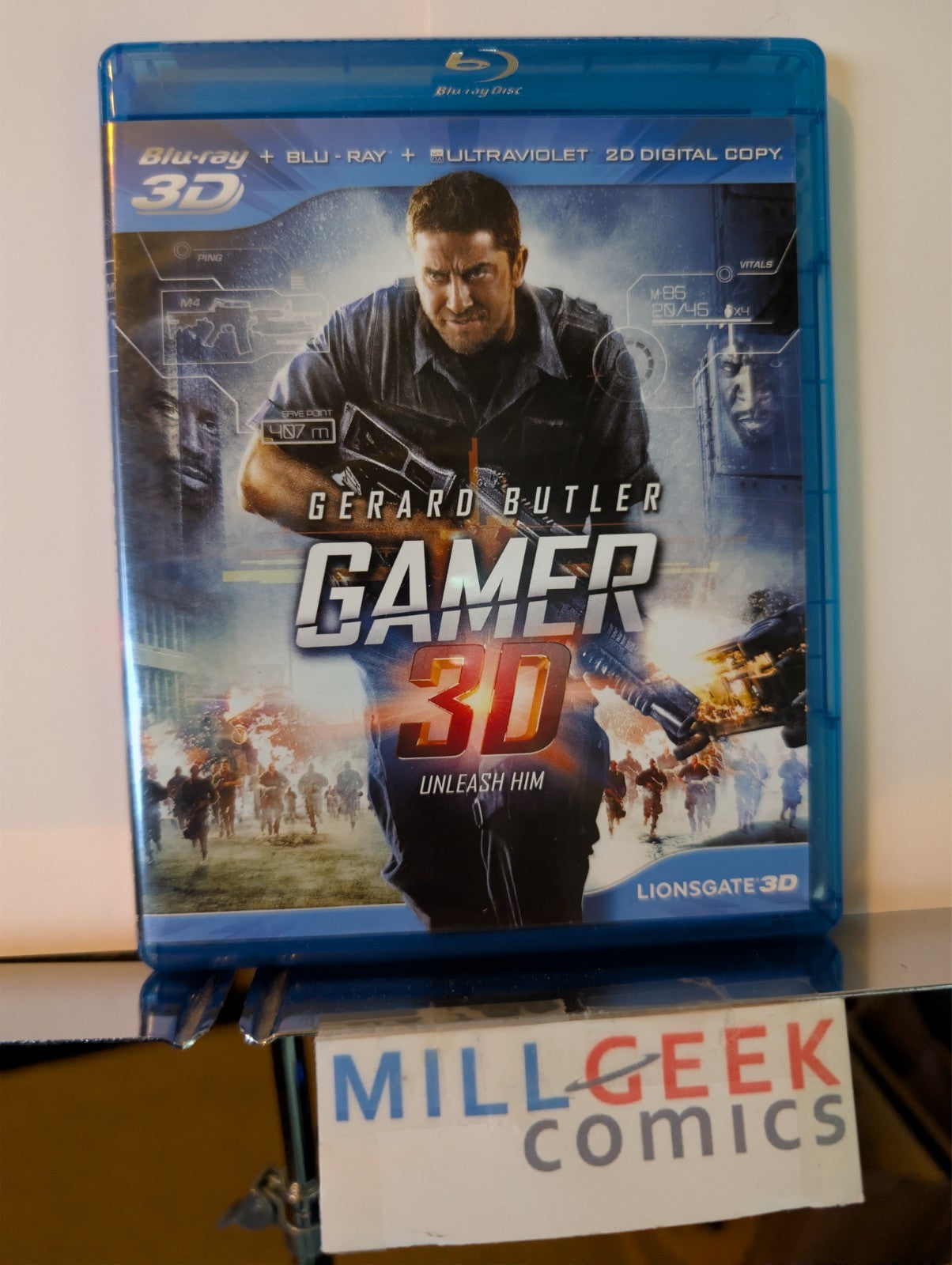 Gamer 3D / The Darkest Hour / Doom, 3 Sci-Fi Movies (Blu-Ray) -JD