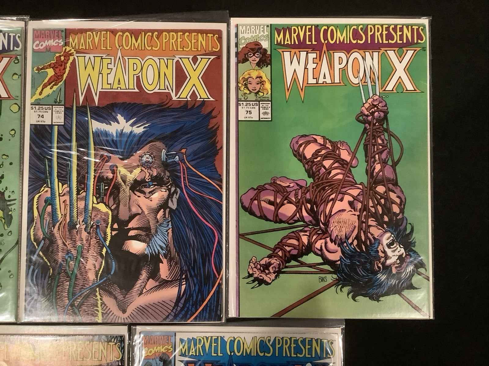Marvel Comics Presents #72-84 Comic Set, 1st Weapon X, Barry Windsor-Smith, 1991