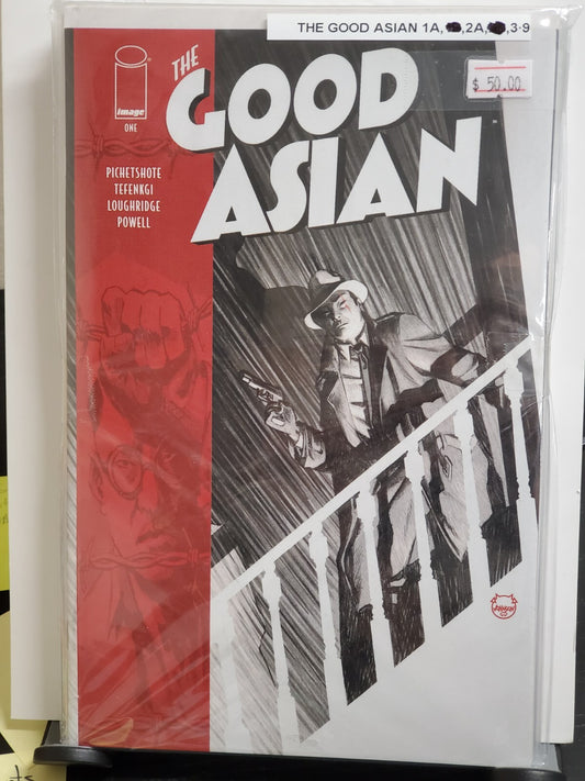 The Good Asian #1-9 run Image Comics PICHETSHOTE TEFENKGI