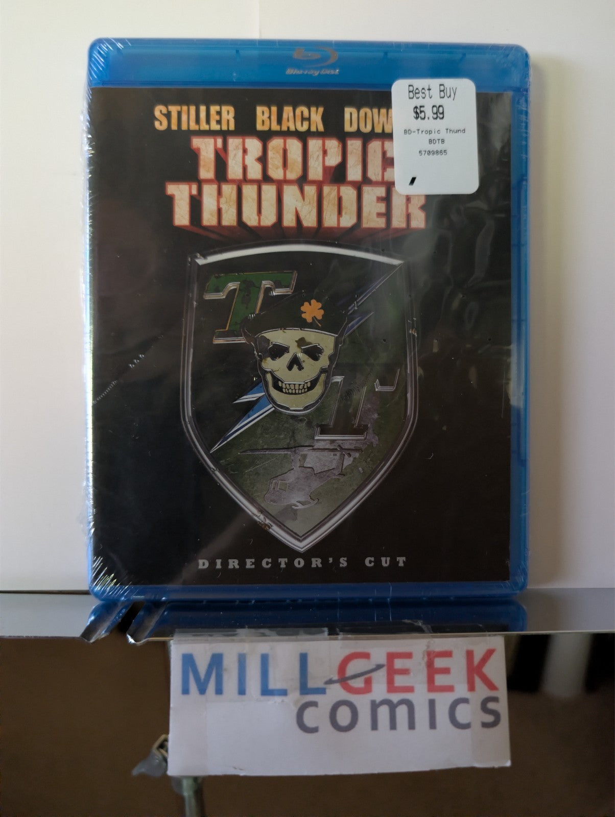 Tropic Thunder, Ben Stiller and Jack Black (Blu-ray) Brand New Sealed -JD
