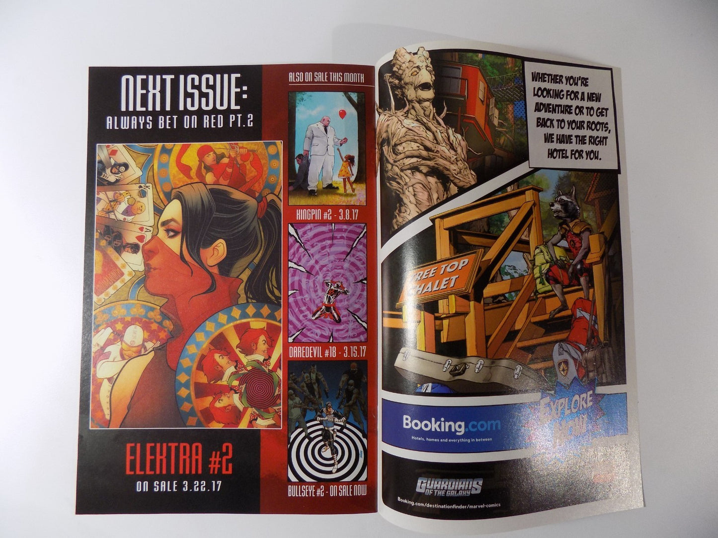 Elektra #1 April 2017 Scottie Young Variant Near Mint-