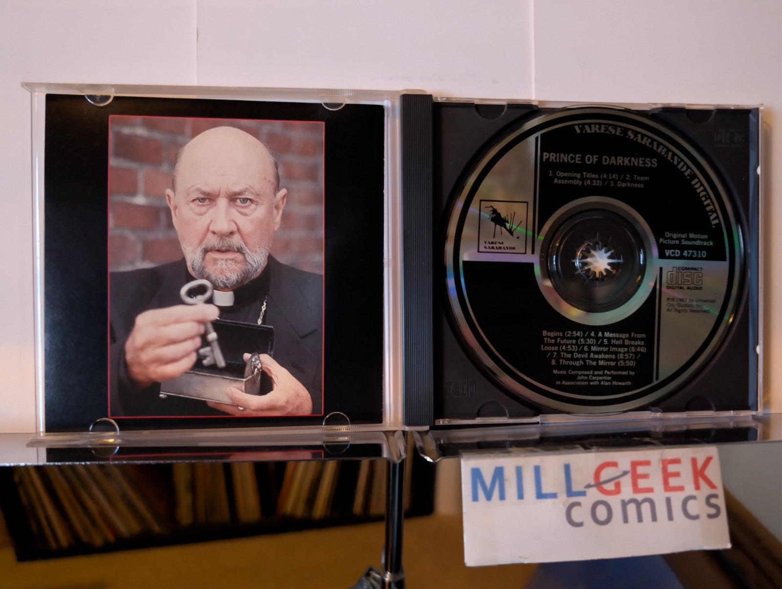 John Carpenter Soundtrack 2 CD Lot (The Thing, Prince of Darkness) RARE -JD