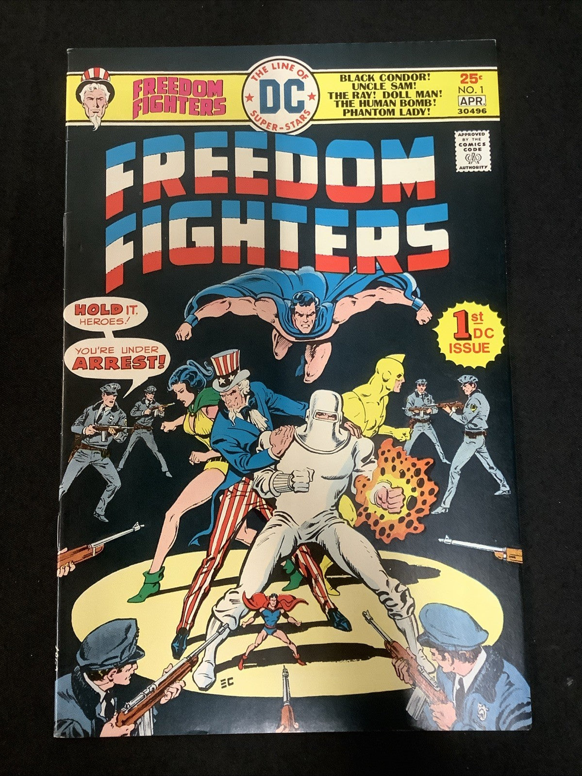 Freedom Fighters #1 (DC Comics March-April 1976) VF/NM (9.0) Gerry Conway
