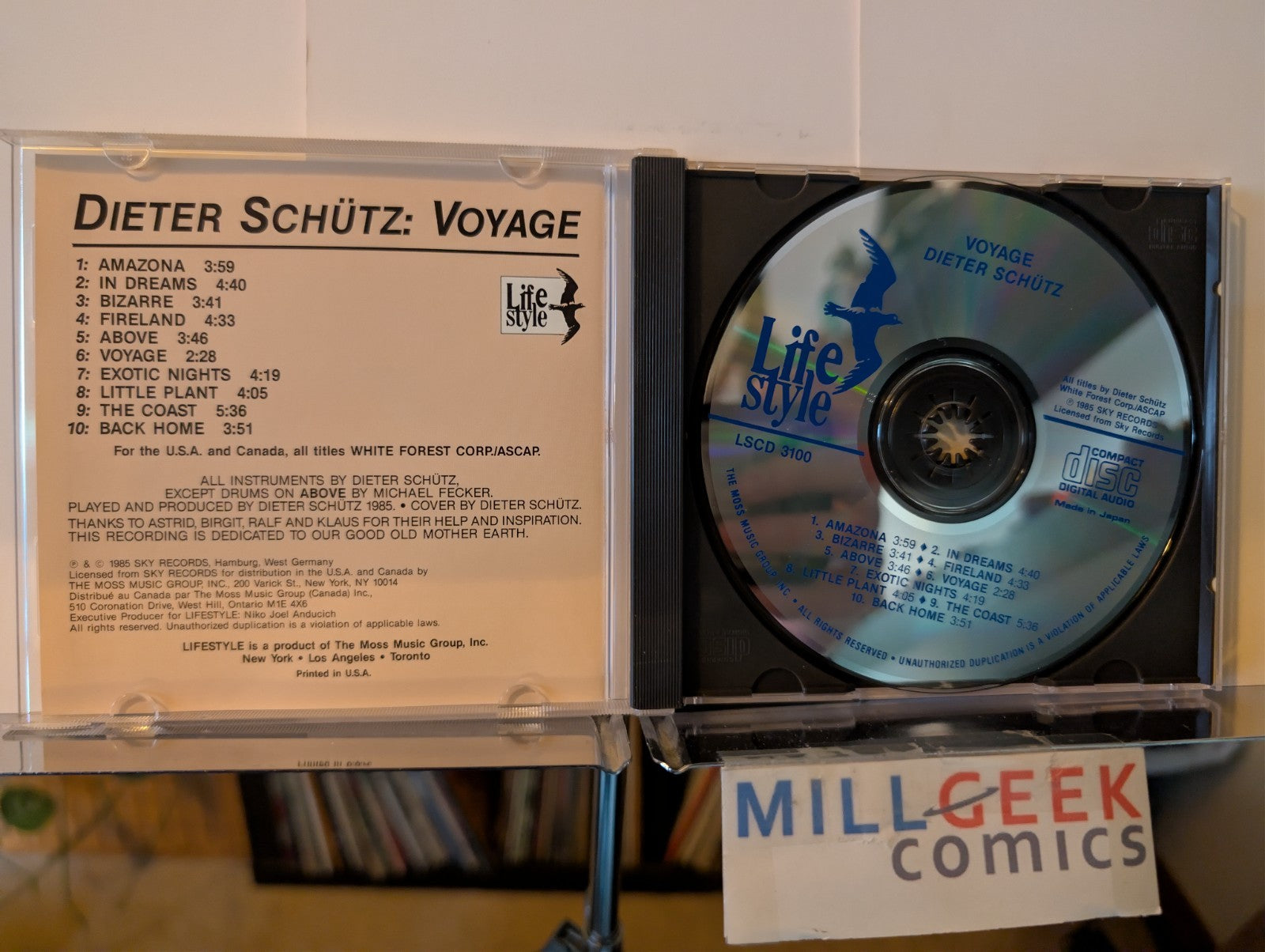 Electronic 4 CD lot (Dieter Schutz, Talk Talk, Vangelis, Morcheeba) -JD