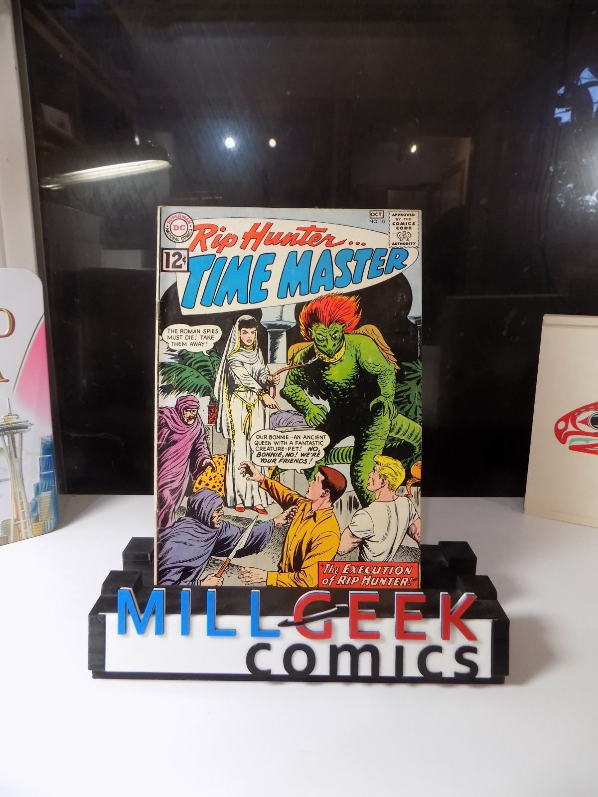 Rip Hunter Time Master #10 DC Comic October 1962 Fine