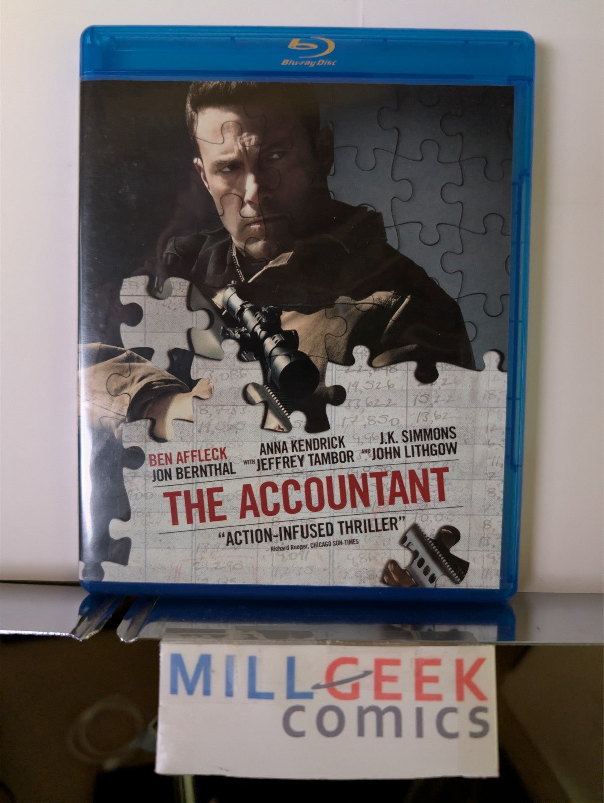 The Accountant / The Crow, 2 Movie Set (Blu-Ray) -JD