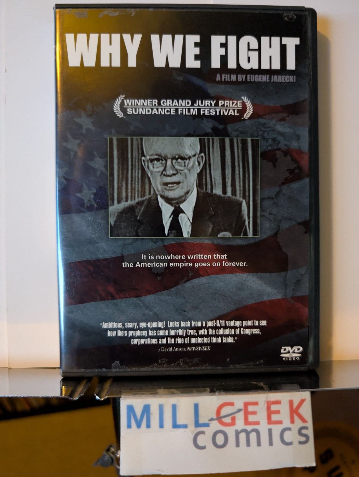 Gunner Palace / Fog of War / Why We Fight / Control Room, 4 Movie lot (DVD) -JD
