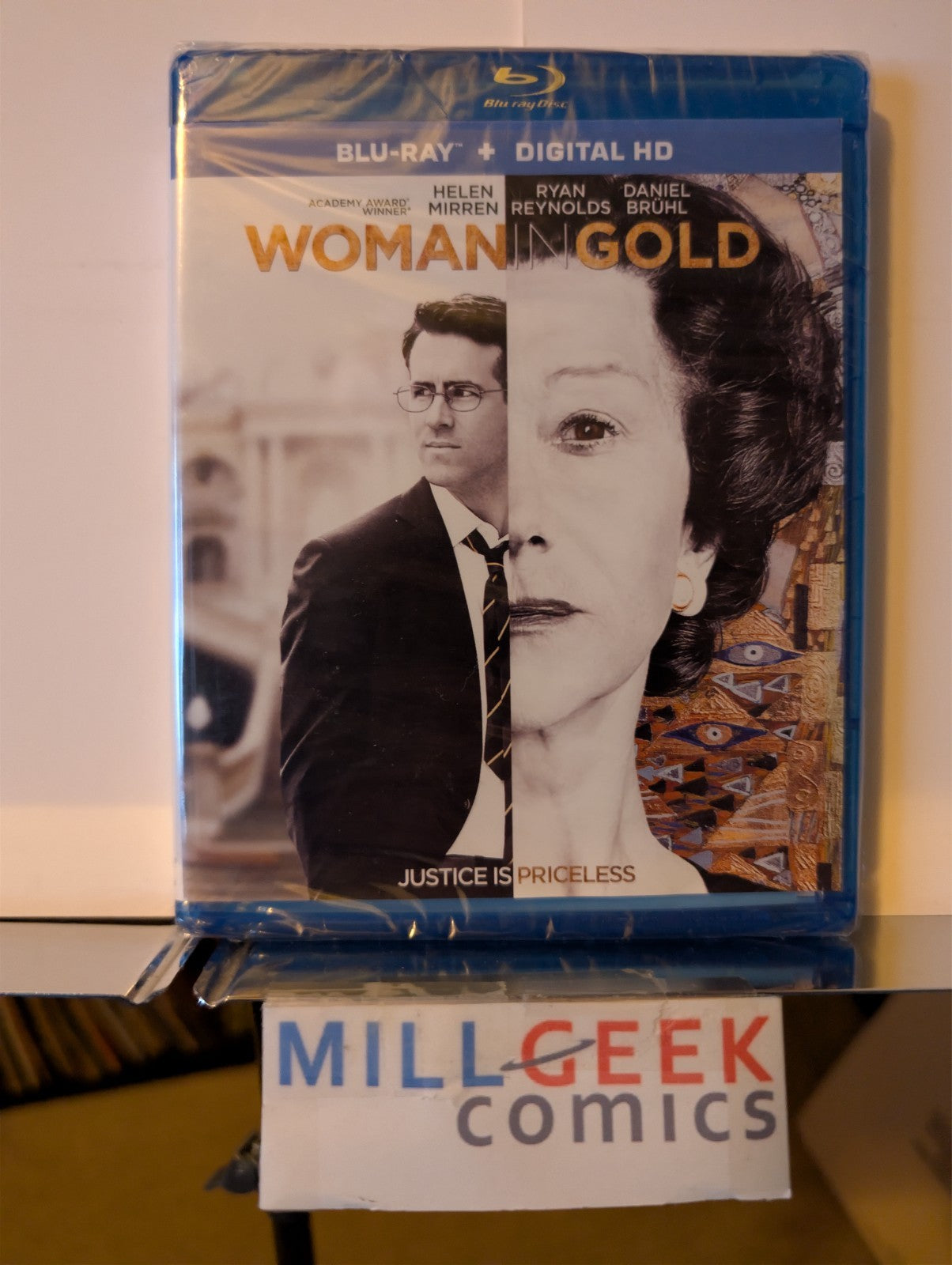 Woman in Gold, Helen Mirren & Ryan Reynolds (Blu-Ray) Brand New SEALED -JD