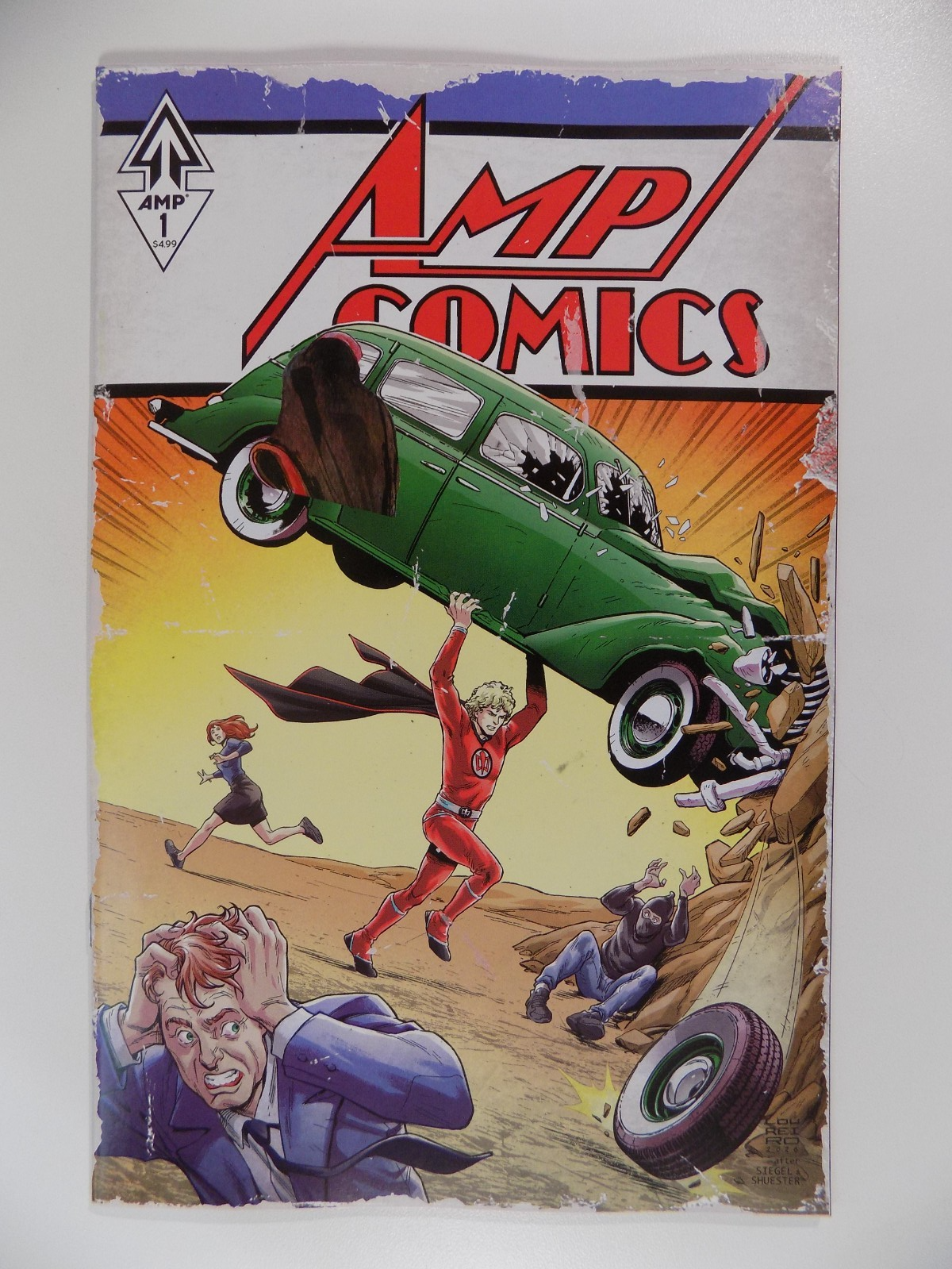 Greatest American Hero #1D Homage Cover Recalled Error Edition!