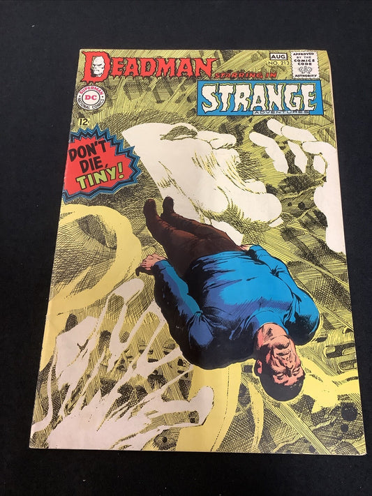 Strange Adventures #213 (DC Comics 1968) F+ (6.5) Neal Adams, Cream Pages