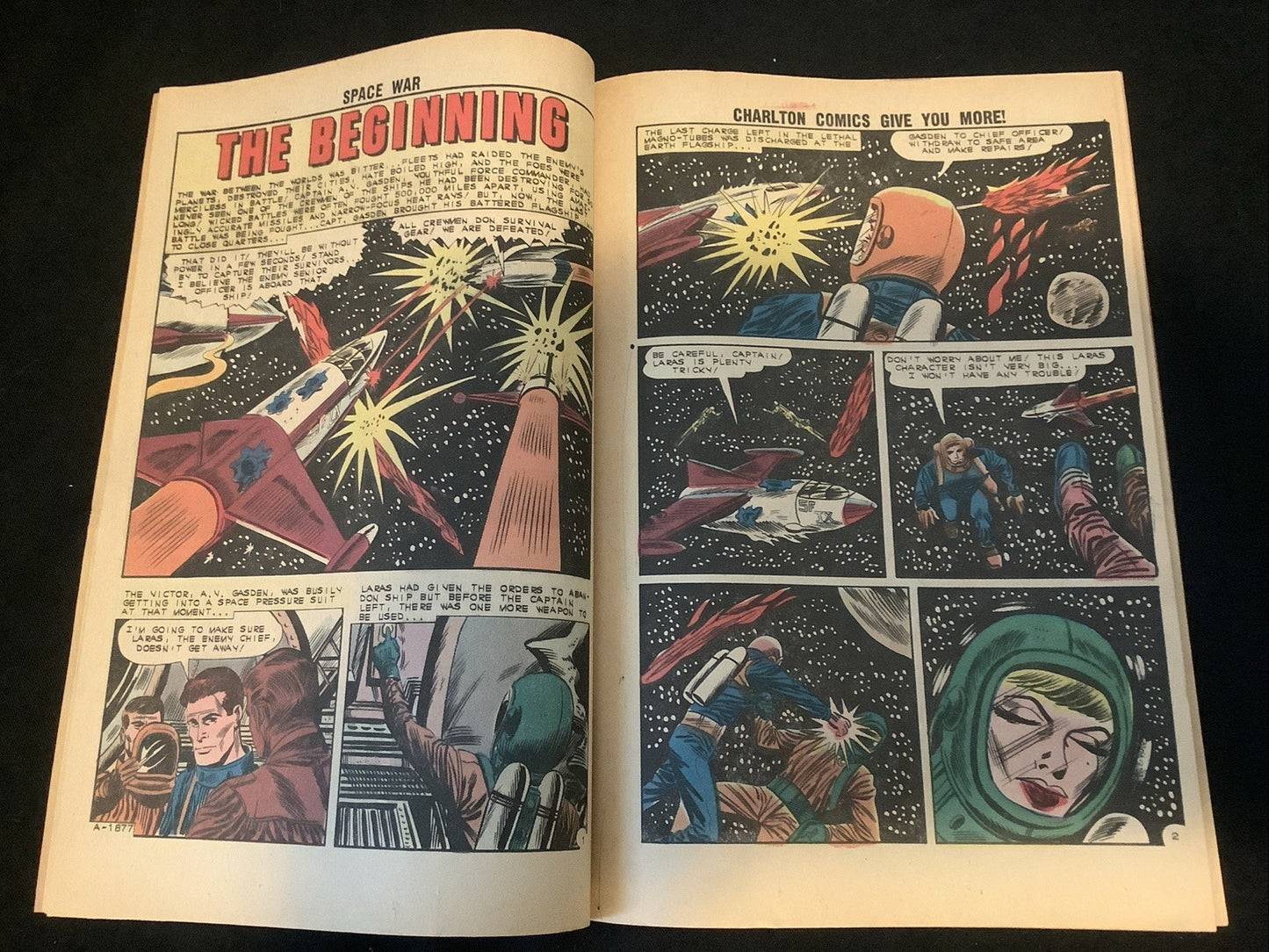 Space War #20 (Charlton January 1963) F/VF (7.0) Vince Alascia/Bill Molno